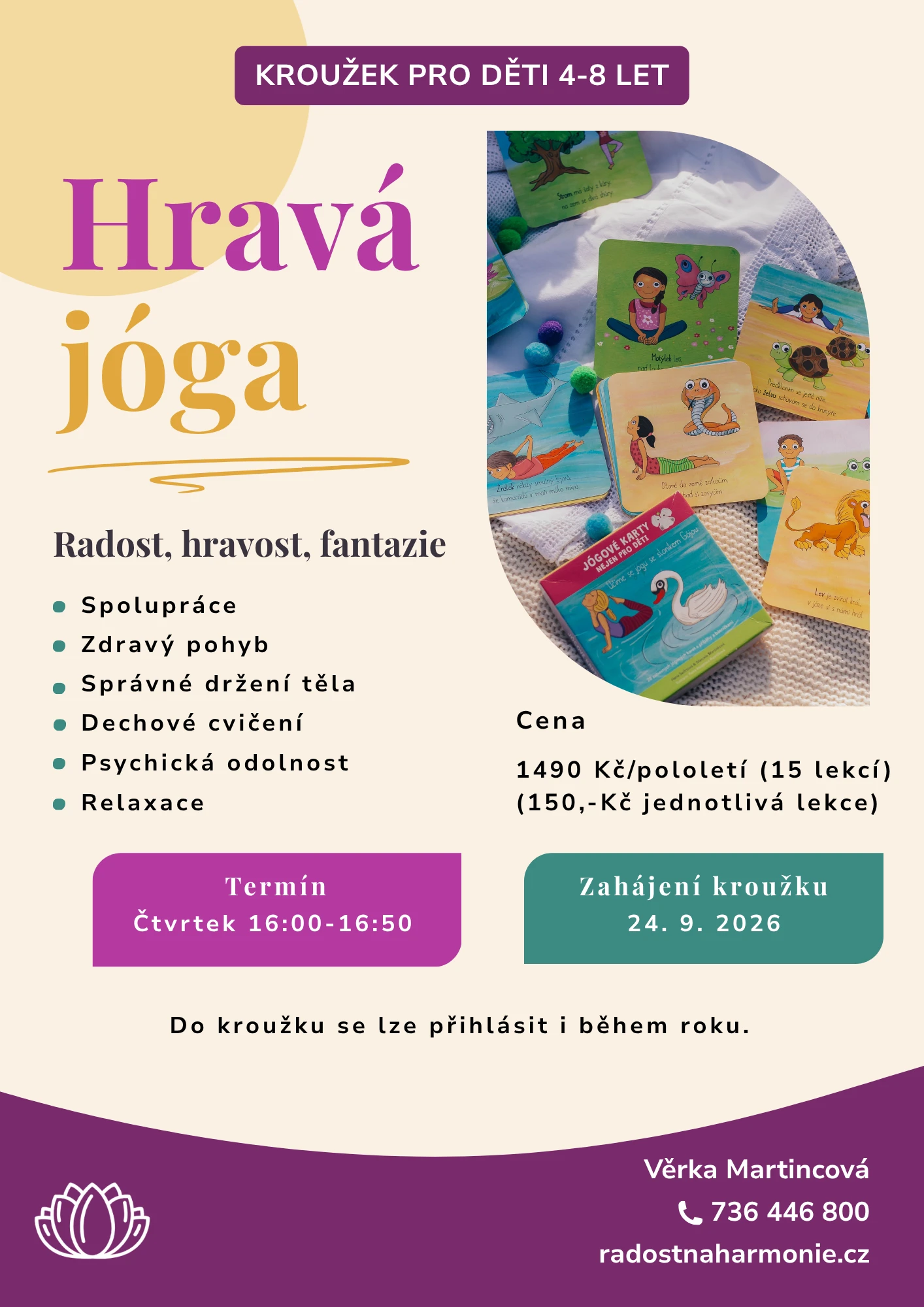 Hravá jóga pro děti